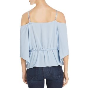 Spring blue off the shoulder blouse NWT